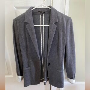Express Women's Gray Blazer